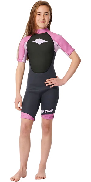 2026 Rip Curl Chicas Omega 2mm Back Zip Shorty Neopreno 11CBSP - Purple